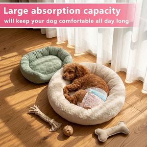 (XL, 10 pièces) Couches jetables super absorbantes pour chien, pour chienes en période de chaleur, pour l'excitation et l'urination, et comme culottes anti-intimidation - Product Image 1