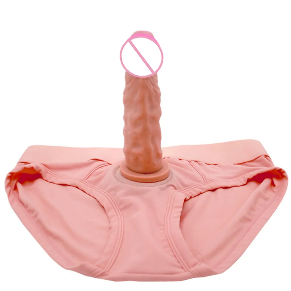 Boîte personnalisée gratuite-gode Strapon portable pour lesbienne réaliste adulte jouets sexuels femmes érotique G Spot stimulateur culotte