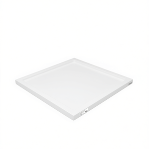 Base de Ducha Cuadrada Blanca de ABS de 31.5 x 31.5 Pulgadas, Fácil Instalación, Diseño Minimalista - Product Image 1