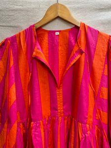Vestido largo maxi de algodón, transpirable, para uso diario, suministro directo de fábrica, de proveedor indio. - Product Image 6