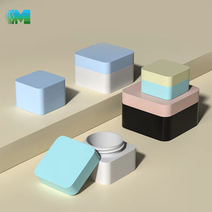Pot cosmétique en plastique de luxe de bonne qualité 50g pour crème contour des yeux et soin de la peau - Product Image 1