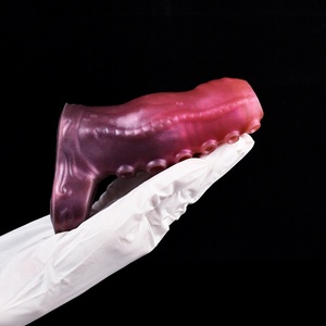 Extensor de Pene de Silicona Líquida con Anillo para el Pene, Bomba de Alargamiento de Pene con Anillo Hueco y Realista - Product Image 6
