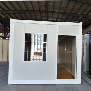 Contenedor prefabricado personalizado de 40 pies Temporales, contenedor modular plegable expandible de 20 pies, modelo de casa - Product Image 1