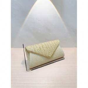 Klassieke parelversierde mini-avondtas, formele handtas voor bruiloft, feest, gala, diner, clutch - Product Image 4