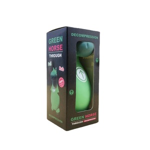 Juguete Elástico Creativo Jincan, Caballo Verde, EVA, PU, Silicona, para Niños y Niñas, Alivio de la Ansiedad - Product Image 1