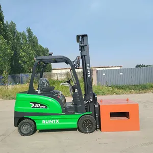 Xe nâng pin 4 Bánh 5 tấn runtx với ion lithium có thể sạc lại hoặc xe tải điện axit chì kín để sử dụng trong nhà