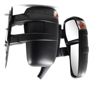 Nuevo Espejo Retrovisor Izquierdo con Calefacción, Sensor de Temperatura Convexo, Cristal Grande, Negro, XMAXVISION para Daily 2011-2014, Corto - Product Image 3