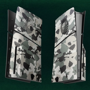 Nouveaux accessoires de jeu Camouflage <span class=keywords><strong>PS5</strong></span> Slim remplacement façade Console couverture coque étui plaque latérale peaux pour <span class=keywords><strong>Playstation</strong></span> 5 Slim - Product Image 5