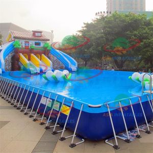 Parc aquatique Portable, cadre de jeu d'été, <span class=keywords><strong>pour</strong></span> adultes, <span class=keywords><strong>piscine</strong></span> - Product Image 1
