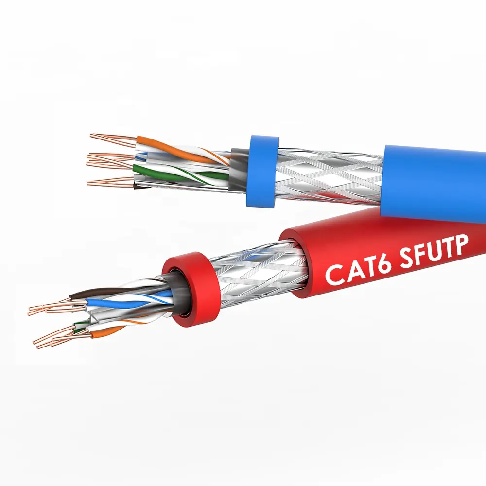 Network Cable Cat6 Factory Hot Selling Color Code 300m Cat6a FTP UTP Rj45 Cable Cat6 CAT6e Cable Network Cable