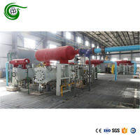 Compresseur CNG à piston 250 kW, lubrification sans huile, décharge sous pression atmosphérique 40 bars, débit 25 Nm³/min pour machine de remplissage CNG