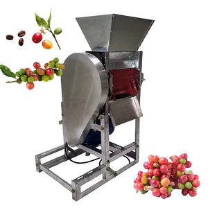 Machine automatique d'épluchage et de décorticage de grains de café frais équipement efficace de décorticage de peau de fruits et légumes - Product Image 1