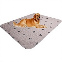 Coussin rafraîchissant en soie pour animaux de compagnie, tapis de couchage d'été respirant et imperméable à imprimé animal pour chiens et chats, vente en gros