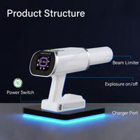 Appareil de radiographie dentaire numérique portable, unité de radiographie dentaire compatible avec capteur intra-oral pour clinique dentaire