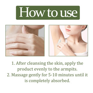 30g Crème blanchissante pour les aisselles de haute qualité Centella Underarm Black Remove Hydratant Skin Care Product - Product Image 6