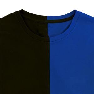 Camisetas de Alta Calidad, Corte Estándar, 75% Algodón, 25% Poliéster, Color Negro y Azul Rey, Camiseta de Manga Corta para Hombre - Product Image 3