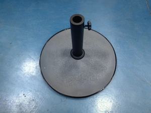 Base de sombrilla redonda de 25kg, soporte de peso para jardín, Patio, paraguas gris - Product Image 3