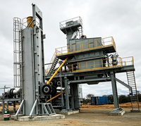 Planta Mezcladora de Asfalto Móvil de Tipo Batch con Diseño Modular