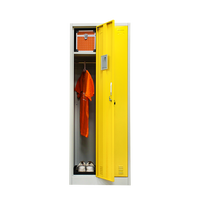 Armoire métallique moderne à deux portes en acier, robuste et personnalisable, pour salle de classe, atelier, appartement, maison, mobilier et rangement de vêtements
