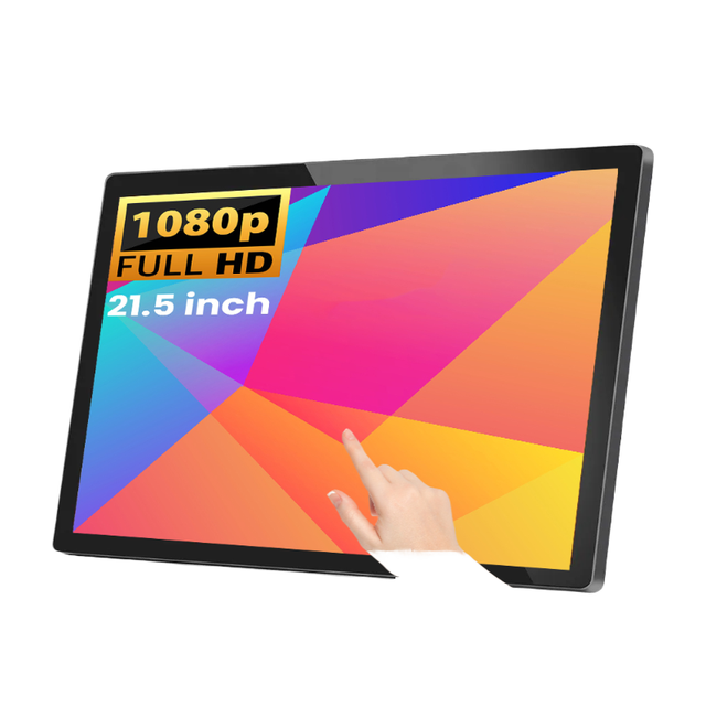 OEM 1080P 21.5 Inch IPS Panel Capacitive Touch Screen Monitor Wall Mounting Display