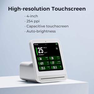 Moniteur de qualité de l'air Qingping Gen 2 pour intérieur, détecte PM2.5, CO2, température et humidité, testeur pour chambre à coucher, maison intelligente - Product Image 4