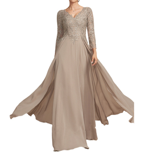 vestido de noche color champagne sofisticada para impresionar a todos:  Alibaba.com