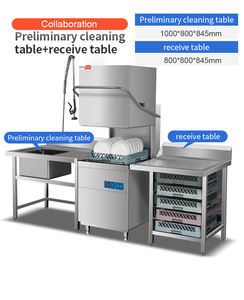 Equipo automático de hostelería <span class=keywords><strong>para</strong></span> encimera, cocina de hotel, lavavajillas inteligentes de alta capacidad a la venta, recomendado - Product Image 4