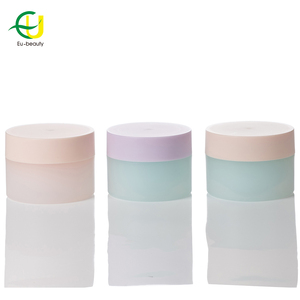EU-Beauty Venta al por mayor <span class=keywords><strong>de</strong></span> doble pared 100g Coloful Pp Jar Color personalizado Cuidado <span class=keywords><strong>DE</strong></span> LA PIEL Crema Tarro con tapa interior - Product Image 6