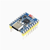 Papan Pengembangan Mini ESP32-C6, Berbasis ESP32-C6FH4 Prosesor Ganda 160MHz Frekuensi Operasi 2.4GHz WiFi 6 BT 5 ESP32