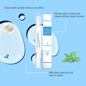 ปากกาทำความสะอาดฟันสัตว์เลี้ยง คุณภาพสูง ทำความสะอาดคราบหินปูนอย่างอ่อนโยน ช่วยให้ลมหายใจสดชื่น กลิ่นหอมติดทนนาน ดูแลสุขภาพช่องปาก - Product Image 2