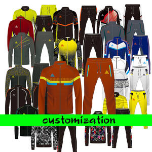 <span class=keywords><strong>2022</strong></span> venta al por mayor poliéster fútbol chaqueta Club equipo Logo fútbol chándal hombres deporte fútbol chándal - Product Image 2