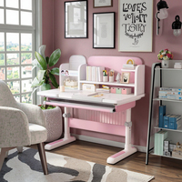Bureau d'étude pour enfants de style moderne européen Table à dessin pour enfants rose bleu Chambre à coucher Salon Bois Plastique Nouveau Moderne Simple
