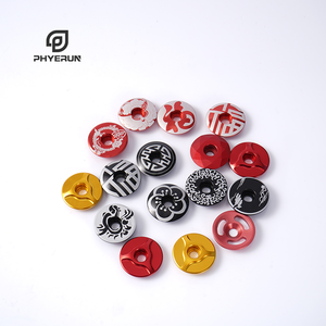 Customized <strong>logo</strong> Various Colors Anodized Aluminum Bike Accessories CNC Turning <strong>Machining</strong> - Product Image 5