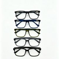 Monture de lunettes carrée pour hommes et femmes, style rétro, verres transparents, monture de lunettes de vue, design de marque de luxe vintage