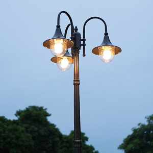 Đèn cột cảnh quan ngoài trời kiểu châu Âu chống thấm nước, đèn đường, đèn LED trang trí, đèn sân vườn - Product Image 1