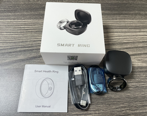 R6S <strong>Smart</strong> <strong>Ring</strong> for Men Women 18mAh Stainless Steel Waterproof Heart Rate Oximetry Blood Pressure Monitor <strong>Sleep</strong> Tracker Fashion - Product Image 5