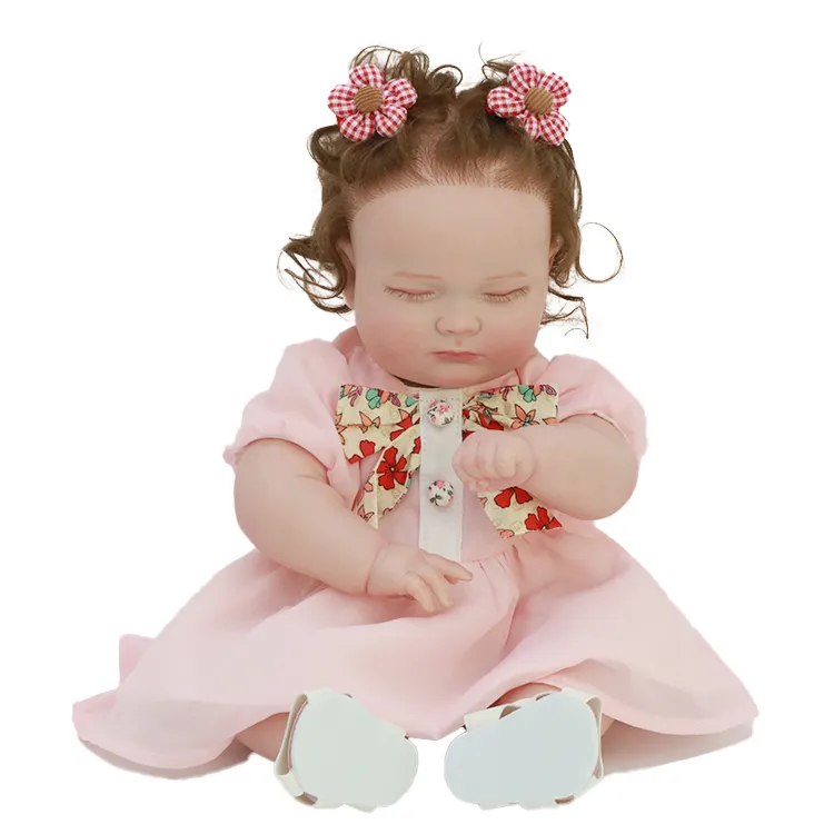 ตุ๊กตา Reborn Doll ขนาด45ซม.,ตุ๊กตาอัลบีนาสำหรับเด็กแรกเกิดตุ๊กตาเด็กหัดเดินชุดเปลี่ยนได้
