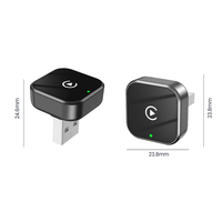 Adaptateur sans fil CarPlay pour véhicule Android Auto, mini dongle USB CarPlay pour adaptateur sans fil Apple CarPlay