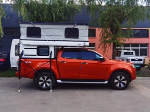 Black Rhino Sleeper Van Petit RV avec fenêtre coulissante et mini lit Ultimate Box Van Trailer - Product Image 2