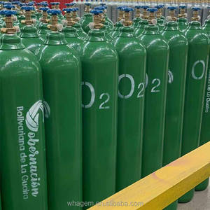 40L 50L 150bar Cilindros De Gás De Aço Sem Costura Preço Oxigênio Nitrogênio Argônio Industrial CO2 Cilindro De Gás - Product Image 3