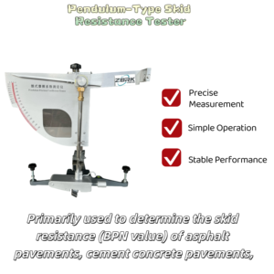 Equipo de Prueba de Resistencia al Deslizamiento, Probador de Péndulo para Pruebas en Laboratorio <span class=keywords><strong>y</strong></span> Superficies Viales - Product Image 3
