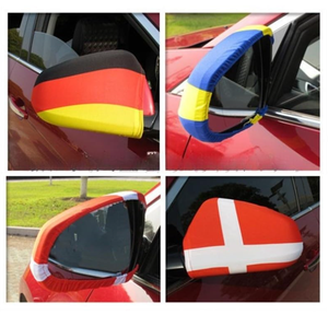 Coques de rétroviseurs latéraux drapeau du Mexique, résistantes aux intempéries, en polyester, pour voitures, petits SUV, toutes coques de rétroviseurs drapeau national, 2 pièces, personnalisées - Product Image 3