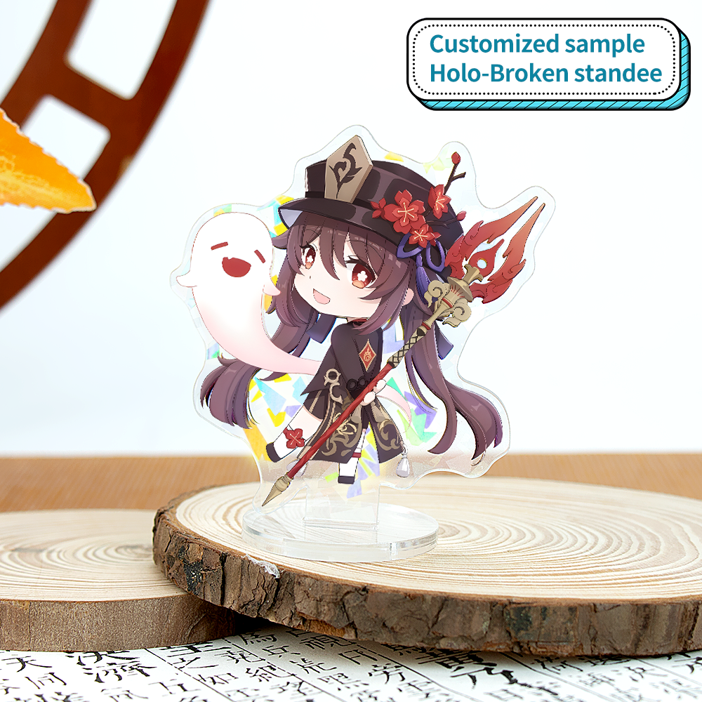 Csutom Holo voyageur debout brisé