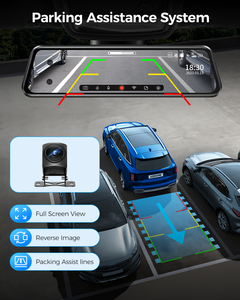 AZDOME PG17 MAX 4K 11,8 Zoll Touchscreen Dashboard Kamera GPS Wifi <span class=keywords><strong>DVR</strong></span> <span class=keywords><strong>Recorder</strong></span> Auto Dash Cam Videokamera Heck Auto Black Box - Product Image 6