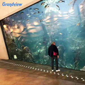 Feuilles acryliques transparentes, 100 pièces, 50mm, pour Aquarium, poissons - Product Image 2