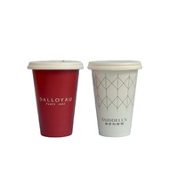 Gobelets en papier biodégradables à paroi simple avec revêtement PE de qualité alimentaire pour café et eau minérale, personnalisables avec logo, vente en gros