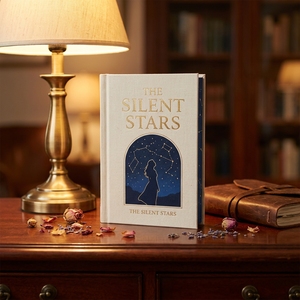 <span class=keywords><strong>Libro</strong></span> di Storie con Copertina Rigida Personalizzata all'Ingrosso: 'Le <span class=keywords><strong>Stelle</strong></span> Silenziose' con Illustrazione Vintage di Donna Celeste - Product Image 5