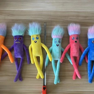 Nouvelle Peluche Monstre Saucisse Arc-en-ciel Amusante, Poupée Dansante du Jeu <span class=keywords><strong>Nobody</strong></span> <span class=keywords><strong>Sausage</strong></span>, Ornement - Product Image 2