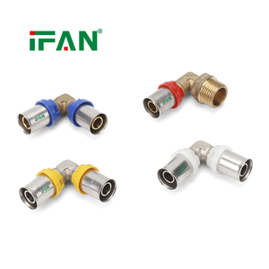 Raccords <span class=keywords><strong>à</strong></span> <span class=keywords><strong>sertir</strong></span> en laiton IFAN haute durabilité <span class=keywords><strong>16</strong></span>-32 mm pour tuyaux PEX multicouches, type U - Product Image 4