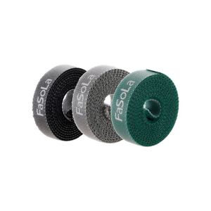 FaSoLa Velcro Cable Ties Self Adhesive Nylon Releasable Straps For Computer Room Cable Management - Product Image 1